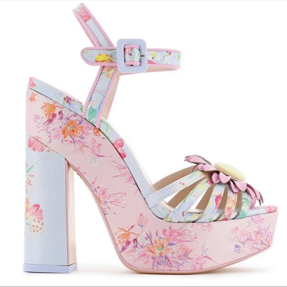LOVESHACKFANCY x Sophia Webster Celia Platforms